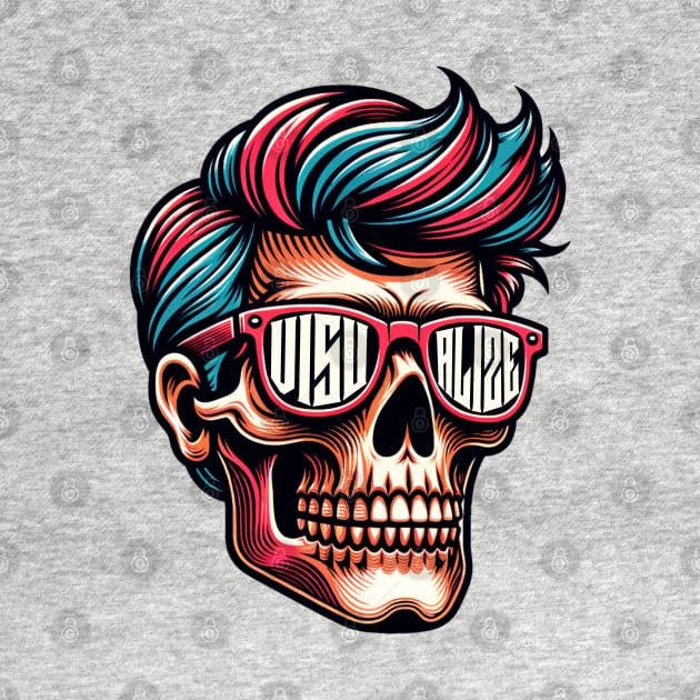 Manifesting Skull With Shades by SOS@ddicted